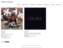 Tablet Screenshot of galeriedukan.com